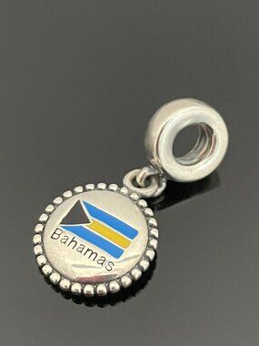 Original Pandora Bahamas Flag Exclusive Charm